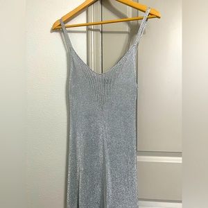 Silver Shimmering Dress